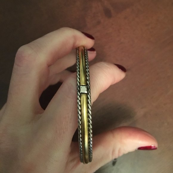 Brighton two tone bangle - Picture 4 of 4